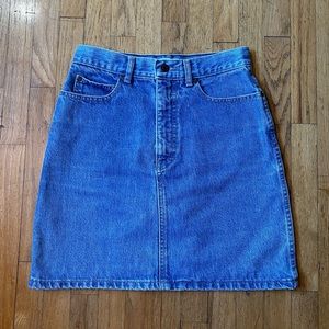 Calvin Klein Denim Mini Skirt